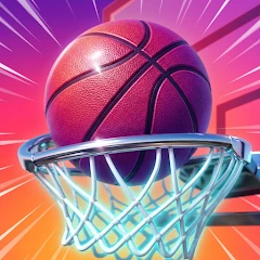 Dribble Hoops Mod Apk [Remove ads][Unlimited money]