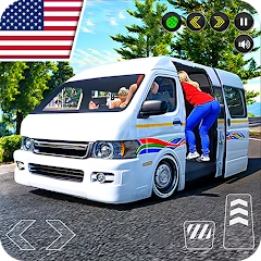 American Van Simulator Truck Mod Apk [Remove ads][Mod speed]