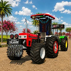 Tractor Driving Farming Games Mod Apk [Unlocked]