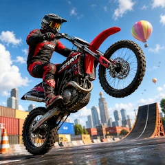 juegos de carreras de motos Mod Apk [Quitar anuncios][Mod de velocidad]