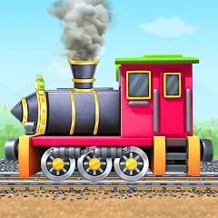 Train Games: Build Station Mod Apk 1.0.8 [ازالة الاعلانات][Mod speed]