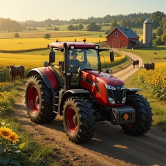 Big Farm Simulator Game 2025 Mod Apk [شراء مجاني]