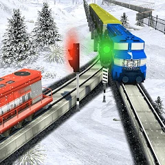 Train Games Train Driving Game Mod Apk 8.4 [ازالة الاعلانات][Mod speed]