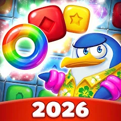 Pengle - Penguin Match 3 Mod Apk 2.0.7 [المال غير محدود]