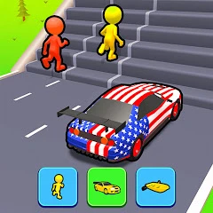 Shape Transform: Shifting Car