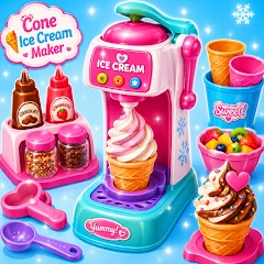 Ice Cream Maker Desserts Game Mod Apk [Remove ads][Mod speed]