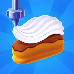 Perfect Cream: Icing Cake Game Mod Apk 1.18.3 [Remove ads][Unlimited money]