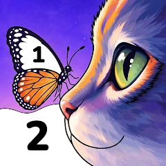 Cozy Color by Number. Zen Game
