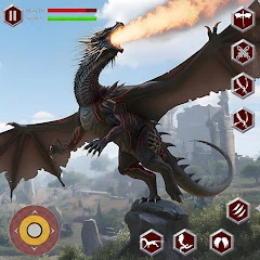 Dragon Simulator Be a Dragon Mod Apk [Quitar anuncios][Mod de velocidad]