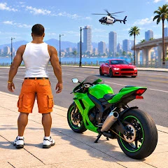 Mafia Bike 3D: Gangster Games