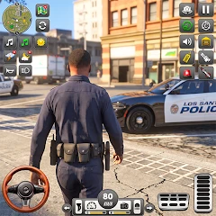 Police Car Chase Simulator 3D Mod apk
