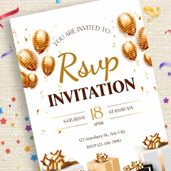 Invitation Maker: Cards + RSVP Mod apk