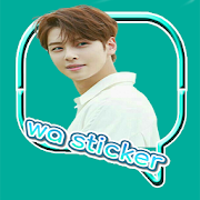 Sticker Chat Cha Eun Woo Cute KPOP Mod Apk