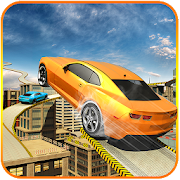 Rooftop Stunt Driver: Extreme Car Stunt Challenge Mod APK