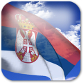 3D Serbia Flag + Mod