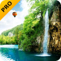 Лесной водопад PRO живые обои Mod