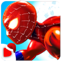 Spider Jump - Man inside venom icon