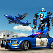 US Police Robot Car Transporter Police Plane Game Mod