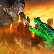 Gorilla Rampage Attack Godzilla Vs King Kong Game icon