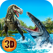 Megalodon vs Dino: Sea Monsters Battle APK Mod