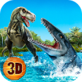 Megalodon vs Dino: Sea Monsters Battle Mod