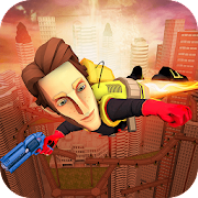 Flying Hero Escape 3D Mod