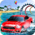 Water Surfer Car Race 2018 icon