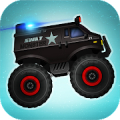 Monster Truck Kids 4: Police Racing Mod
