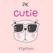 Pkcutie™ Latin FlipFont Mod APK