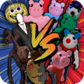 Sirenhead vs Piggy : Horror Fighterz‏ Mod