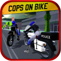 رجال شرطة على دراجات: محاكاة Mod