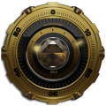 Clock Widget Gold Diamond icon