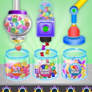 Jelly Candy Factory: Gumball & Lollipop Maker Chef icon