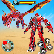 Flying Dragon Robot Simulator :Transformation War Mod Apk