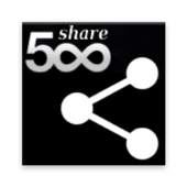 re:share for 500px icon