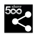 re:share for 500px icon