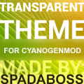 Transparent Gold - CM13 Theme Mod