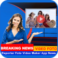 Breaking News Reporter Photo & Video Maker Mod