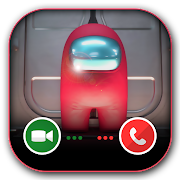 Fake Call Video Among US - Call Video and Chat Mod Apk