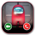 Fake Call Video Among US - Call Video and Chat icon