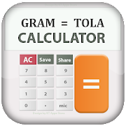 Grams to Tola Calculator Pro New icon