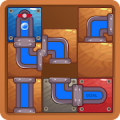 Connect the waterflow slide puzzle game Mod