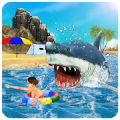 Angry White Shark dendam 3D Mod
