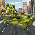 Exército Tanque Transform Robô Mod