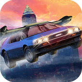 Flying Super Car Simulator 3D icon