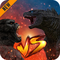 Godzilla & Kong 2021: Angry Monster Fighting Games Mod