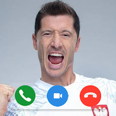 Lewandowski Fake Video Call icon