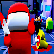 Red Imposter Among Us Race Game 3D Mod Apk 1.2 [Unlimited money