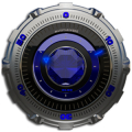 Clock Widget Blue Diamond Mod