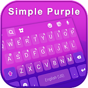 Purple Gradient Keyboard Theme Mod Apk